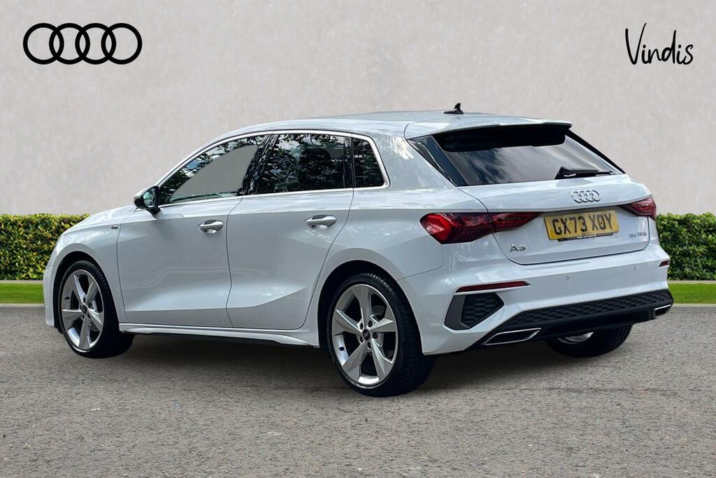 Audi A3 Audi A3 Sportback S Line 35 Tfsi 150 Ps 6-Speed White #3