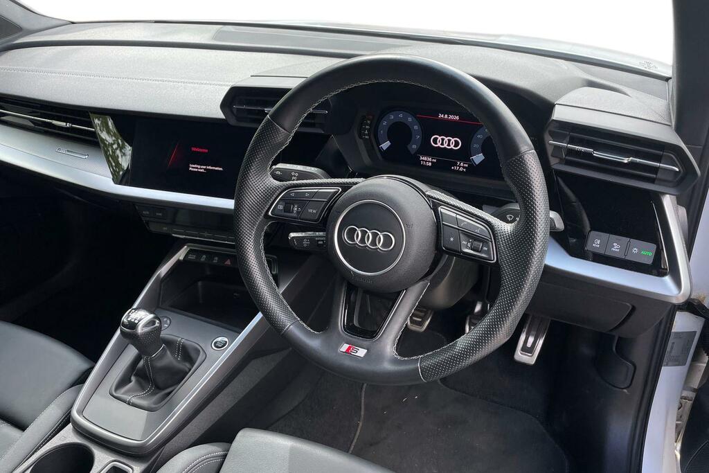 Audi A3 Audi A3 Sportback S Line 35 Tfsi 150 Ps 6-Speed White #6