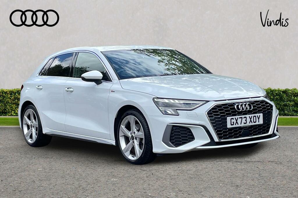 Audi A3 Audi A3 Sportback S Line 35 Tfsi 150 Ps 6-Speed White