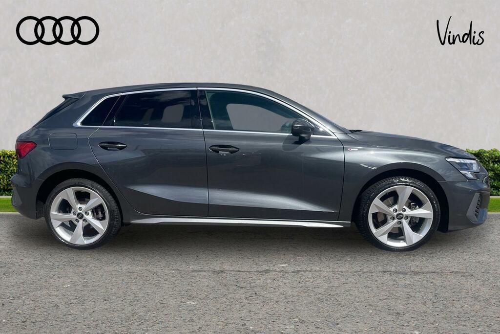 Audi A3 Audi A3 Sportback S Line 40 Tfsi E 204 Ps S Tronic KJ24GKY Grey #4