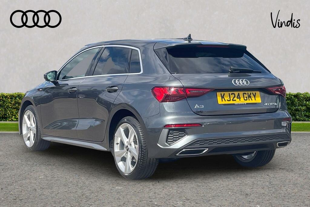 Audi A3 Audi A3 Sportback S Line 40 Tfsi E 204 Ps S Tronic KJ24GKY Grey #3