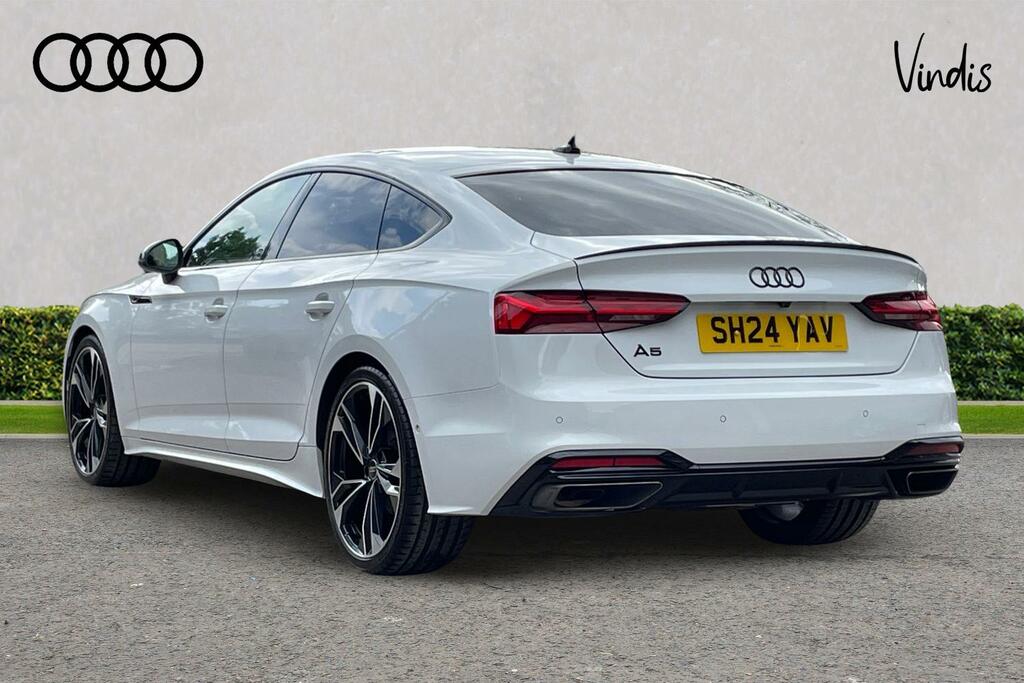 Audi A5 Audi A5 Sportback Black Edition 35 Tfsi 150 Ps S T SH24YAV White #3