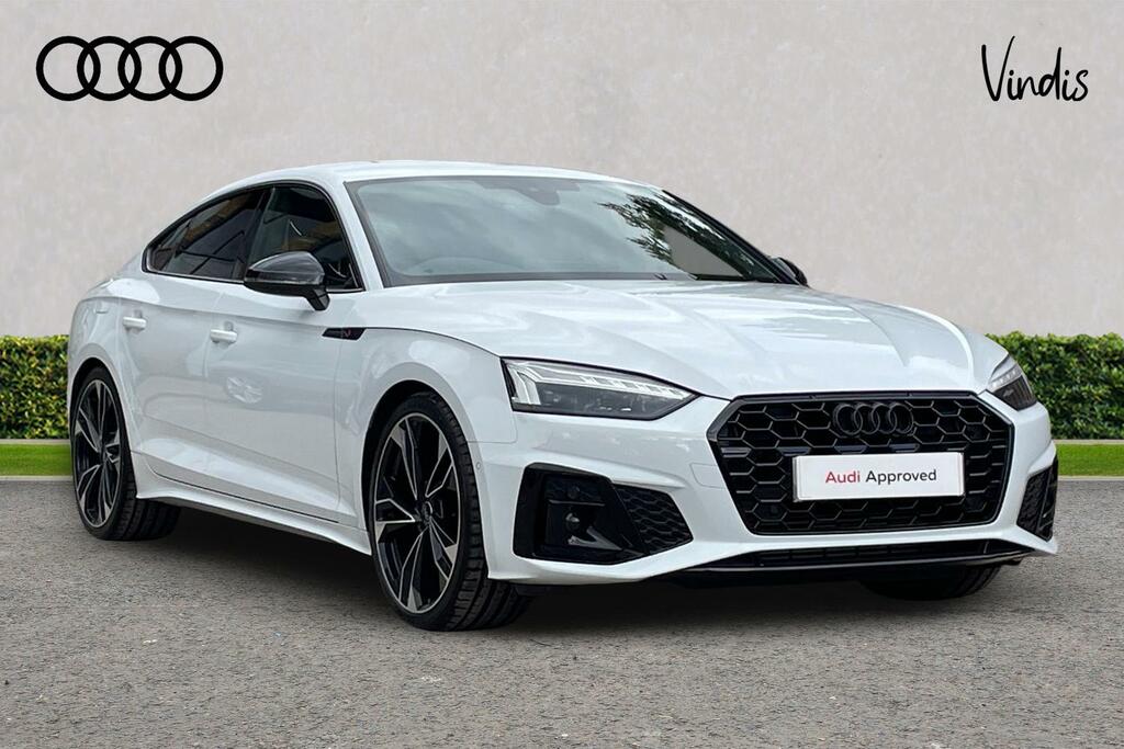 Audi A5 Audi A5 Sportback Black Edition 35 Tfsi 150 Ps S T White