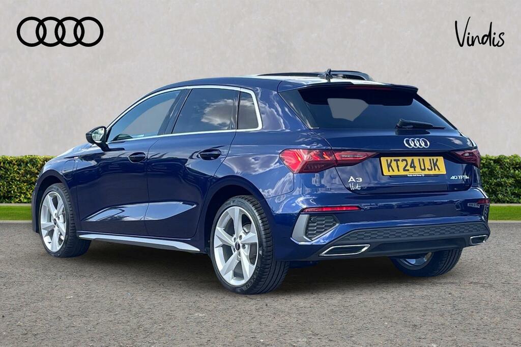 Audi A3 Audi A3 Sportback S Line 40 Tfsi E 204 Ps S Tronic KT24UJK Blue #3
