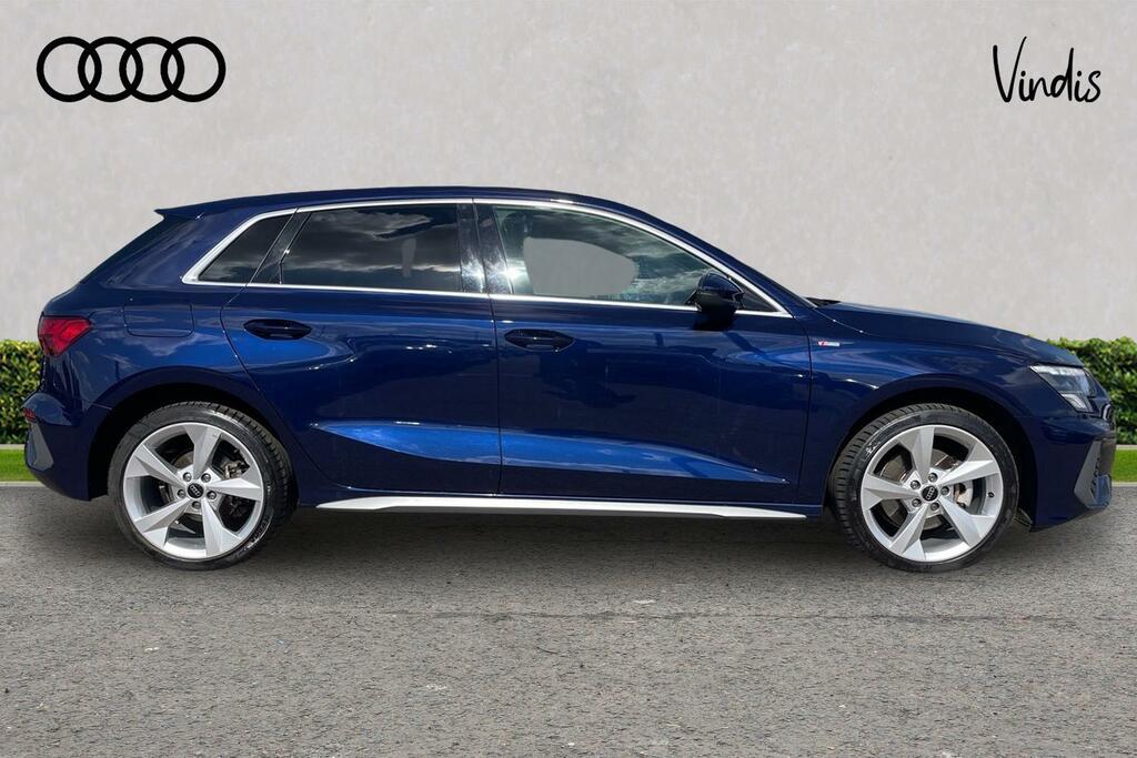 Audi A3 Audi A3 Sportback S Line 40 Tfsi E 204 Ps S Tronic KT24UJK Blue #4