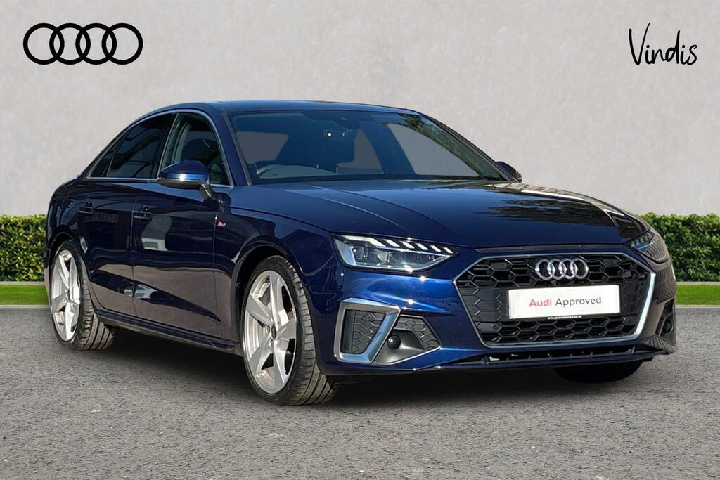 Audi A4 Audi A4 S Line 40 Tfsi 204 Ps S Tronic MM24DOU Blue