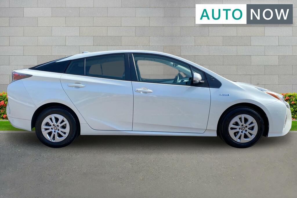 Toyota Prius Toyota Prius 1.8 Vvt-h Active Hatchback LN17XSO White #4