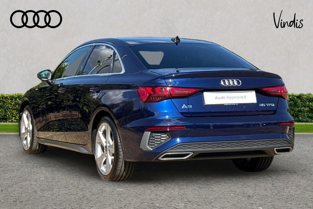 Audi A3 Audi A3 Saloon S Line 35 Tfsi 150 Ps 6-Speed KR23XSW Blue #3