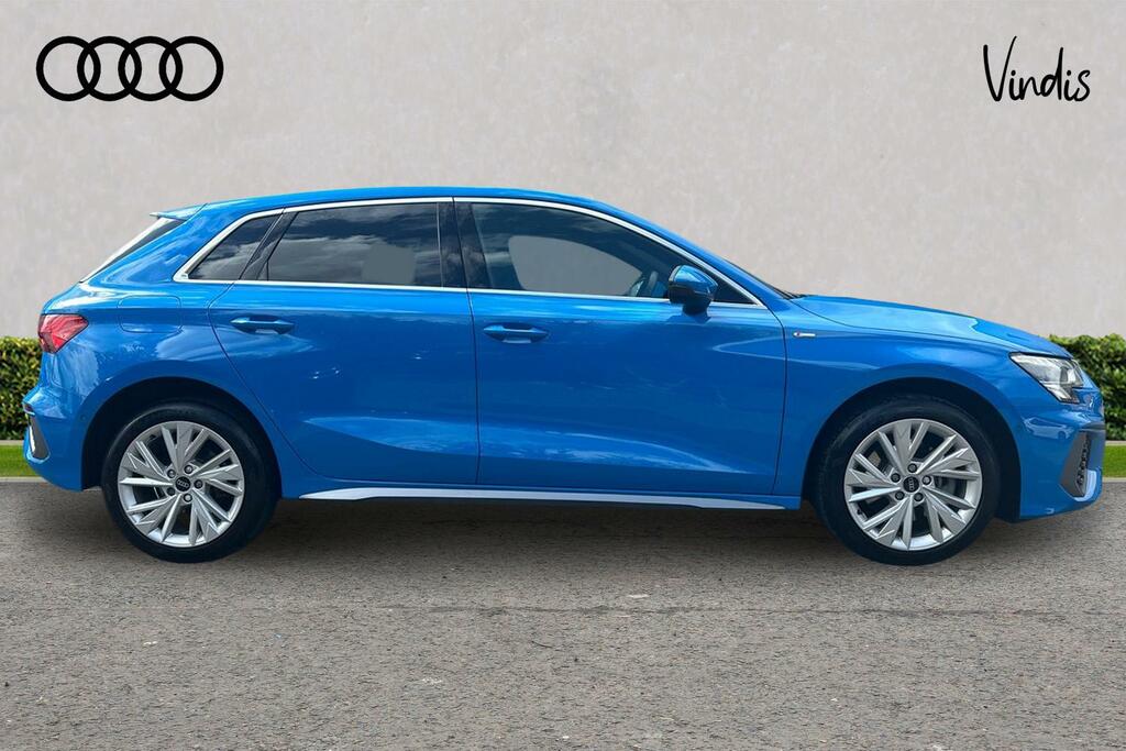 Audi A3 Audi A3 Sportback S Line 40 Tfsi E 204 Ps S Tronic AK23UFB Blue #4