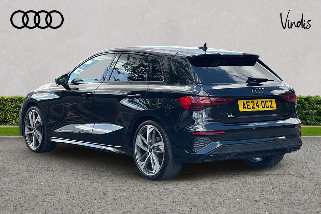 Audi A3 Audi A3 Sportback Black Edition 35 Tfsi 150 Ps S T AE24OCZ Black #3