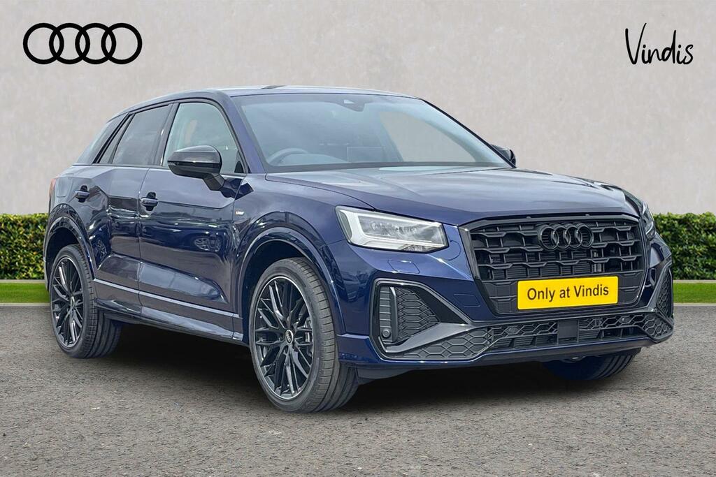 Audi Q2 Audi Q2 Estate 35 Tfsi Black Edition S Tronic Blue