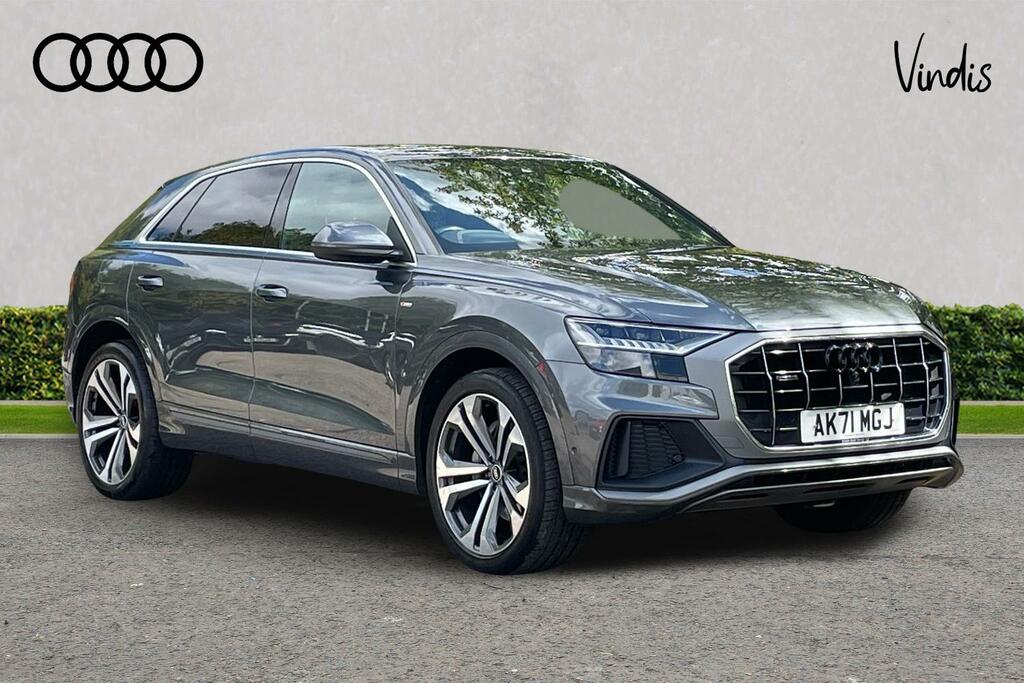 Audi Q8 Audi Q8 S Line 50 Tdi Quattro 286 Ps Tiptronic Grey