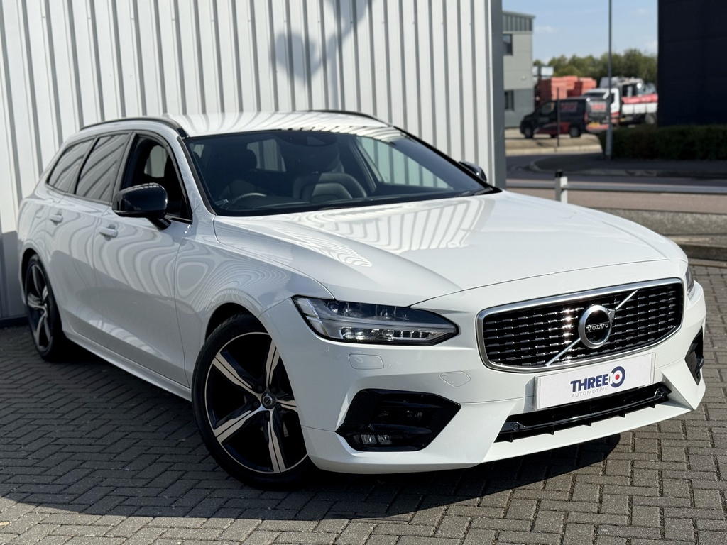 Volvo V90 Volvo V90 R-design T4 White