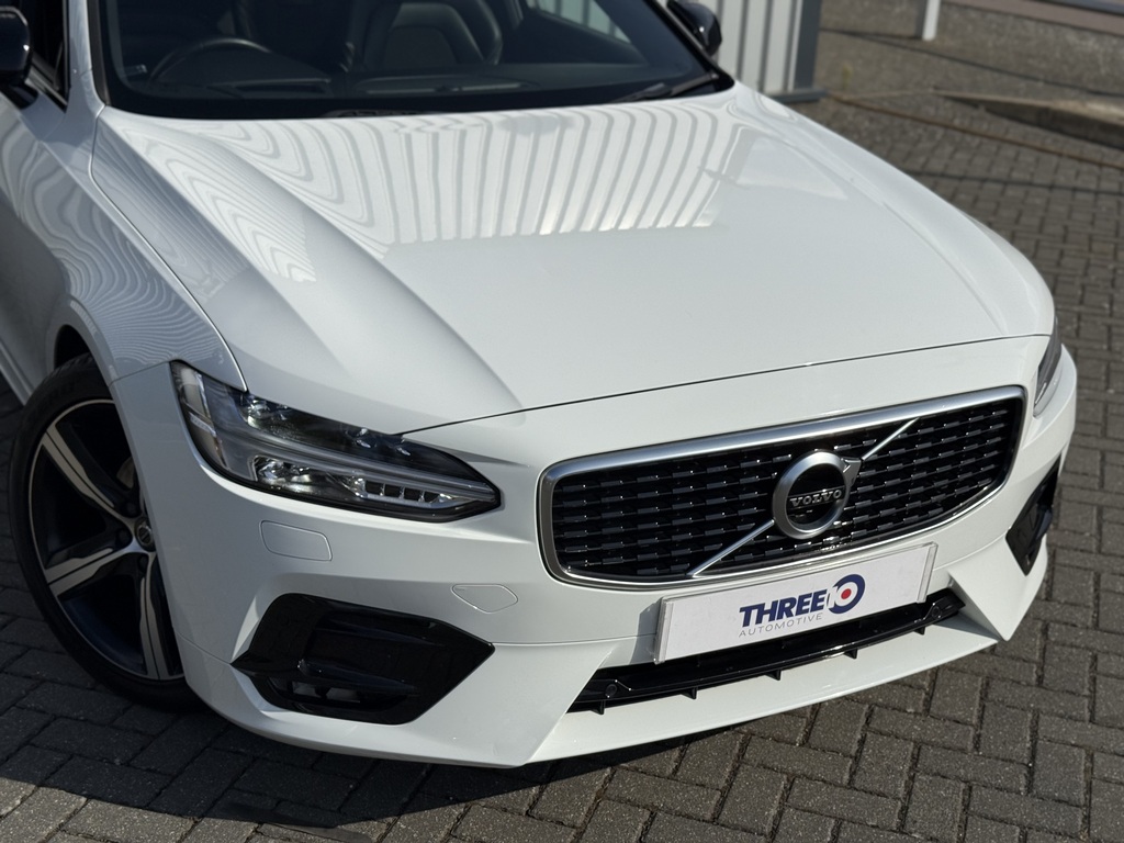 Volvo V90 Volvo V90 R-design T4 White #4