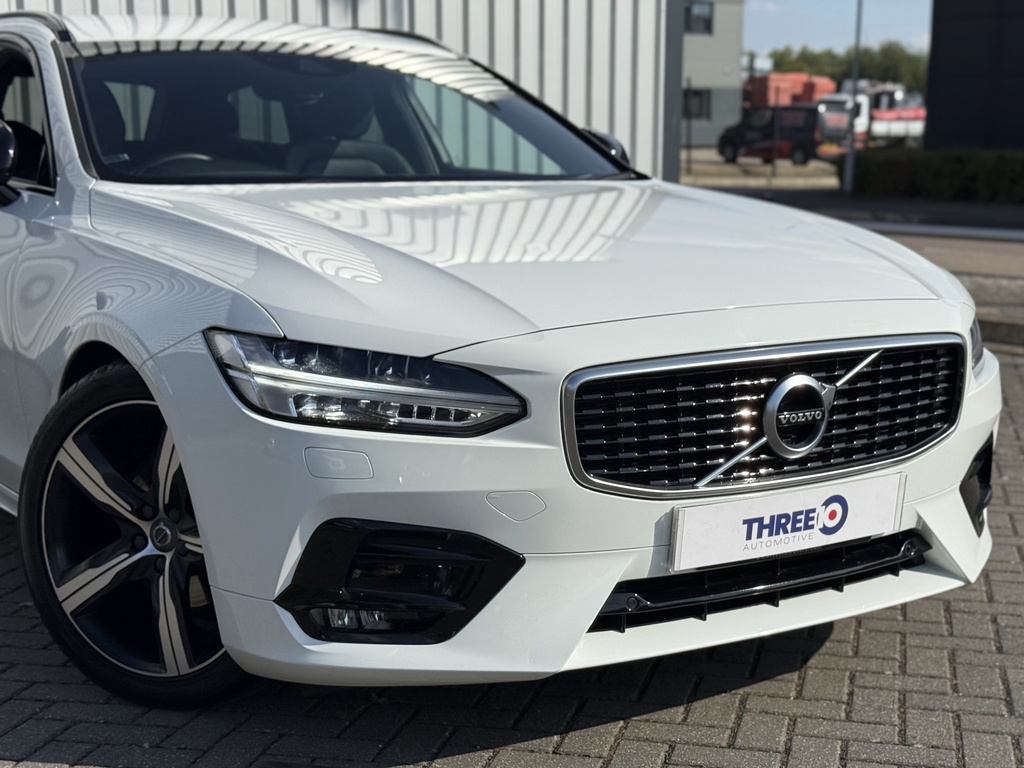 Volvo V90 Volvo V90 R-design T4 White #5