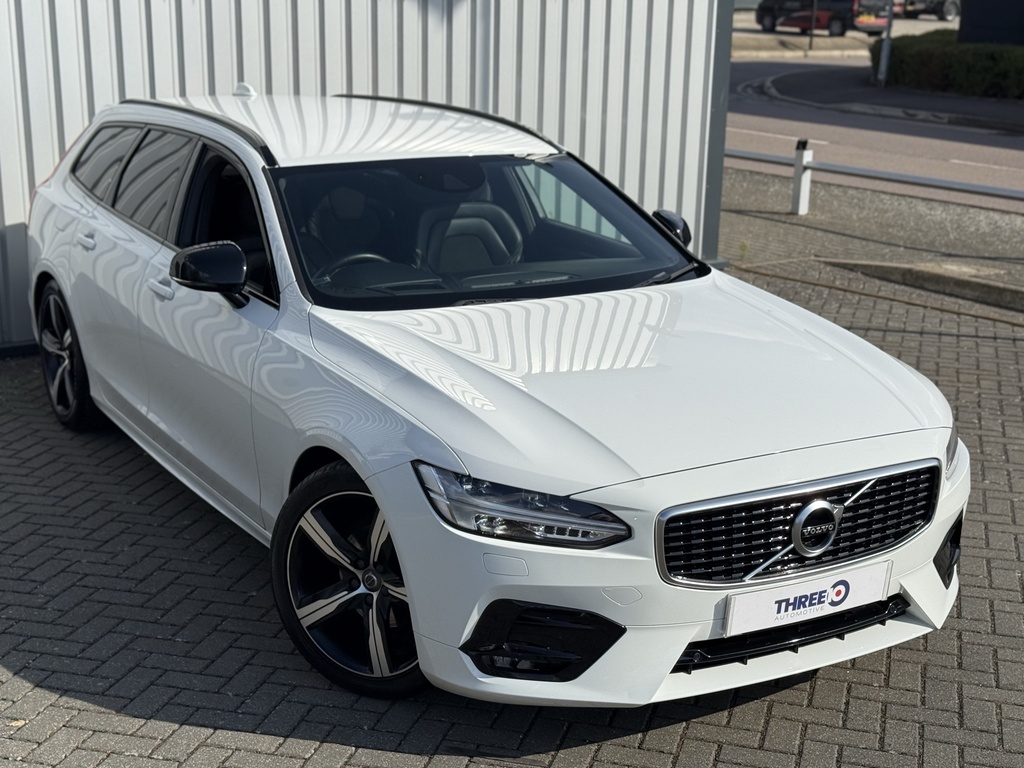 Volvo V90 Volvo V90 R-design T4 White #2