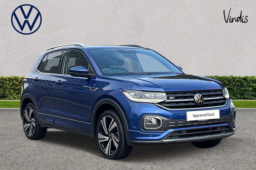 Volkswagen T-Cross Volkswagen T-cross R-line 1.0 Tsi 110Ps 6-Speed Ma Blue
