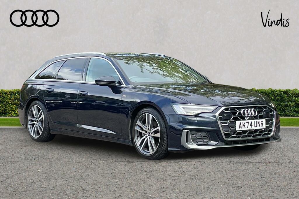 Audi A6 Avant Audi A6 Avant S Line 40 Tfsi 204 Ps S Tronic Blue