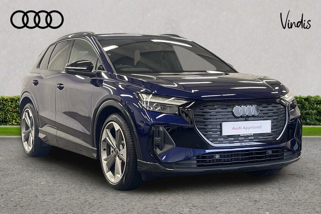 Audi Q4 E Tron Audi Q4 E-tron Black Edition 45 210,00 Kw Blue