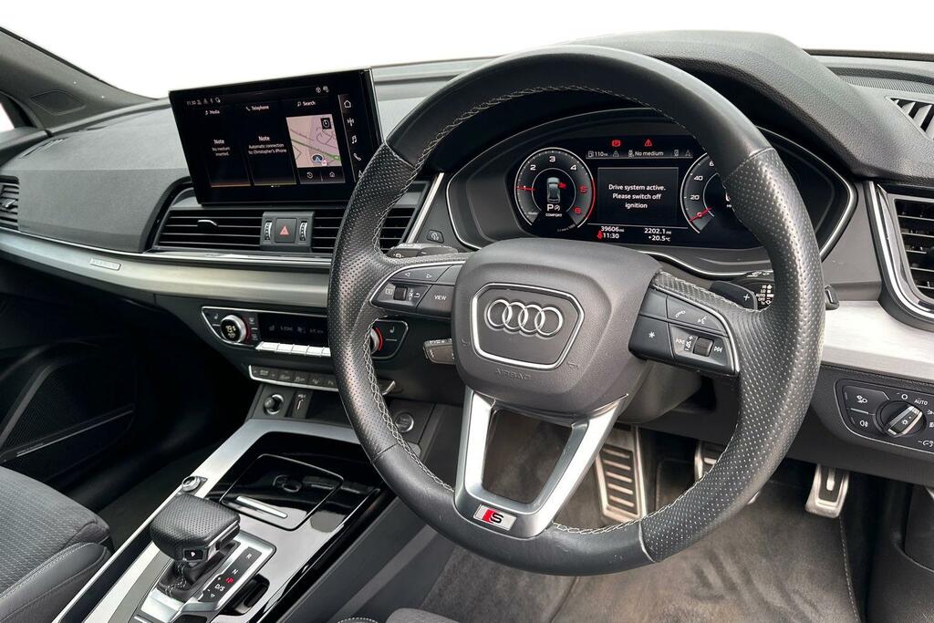 Audi Q5 Audi Q5 S Line 40 Tdi Mhev Quat S-a Black #6