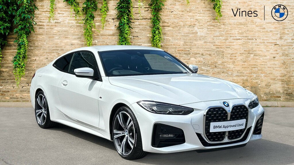BMW 4 Series Gran Coupe 420I Xdrive M Sport Coupe White