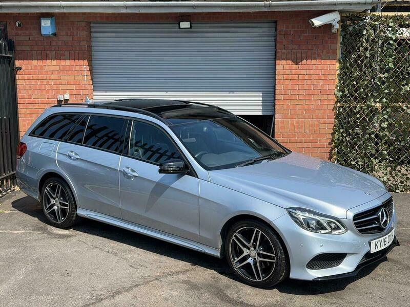 Mercedes-Benz E Class 2.1 E220 Bluetec Amg Silver