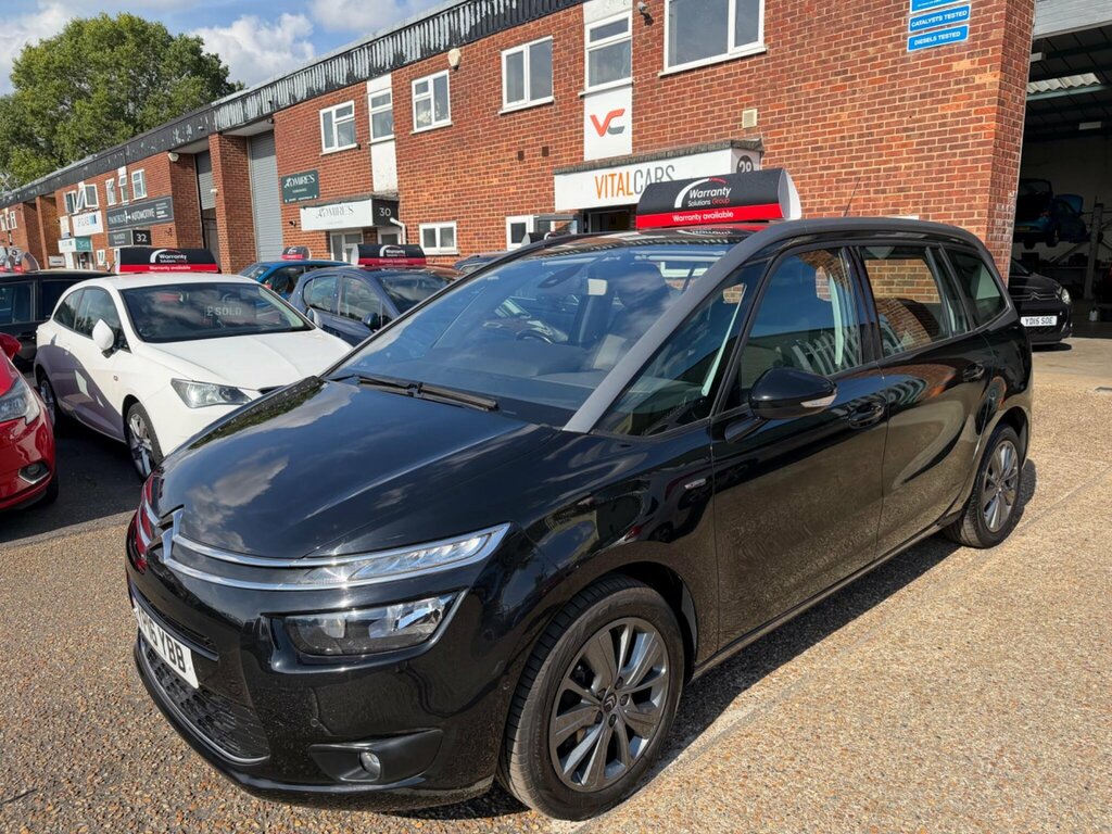 Citroen Grand C4 Picasso 1.6 Bluehdi Exclusive Euro 6 Ss Black