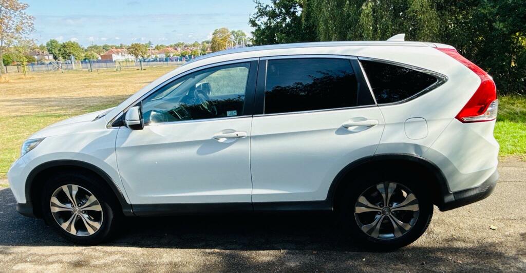 Honda Cr-V Ex White #6