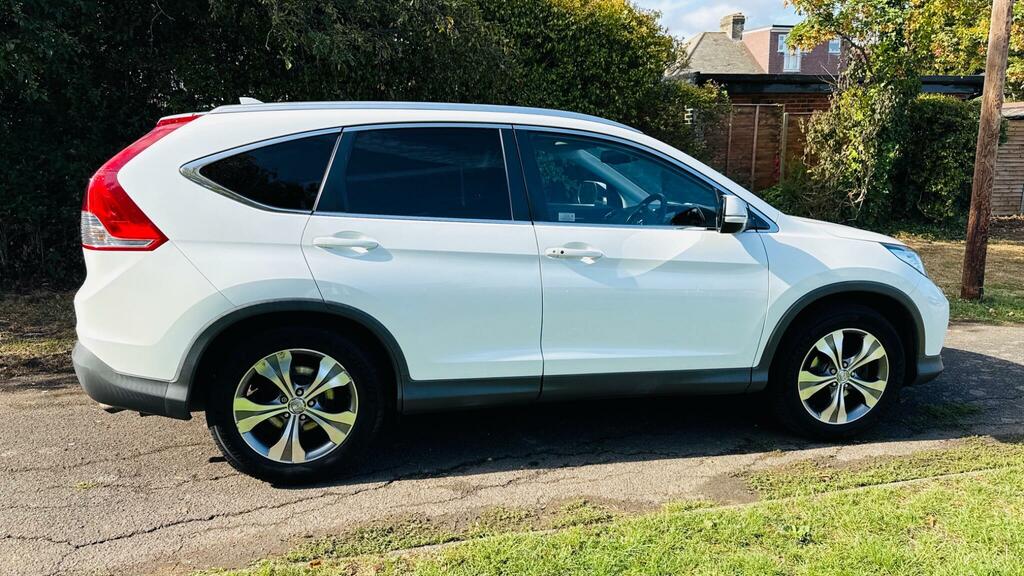 Honda Cr-V Ex White #5