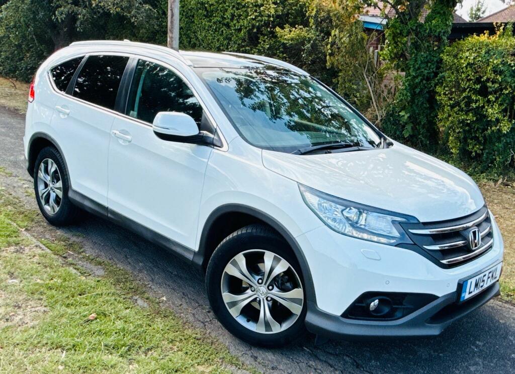 Honda Cr-V Ex White