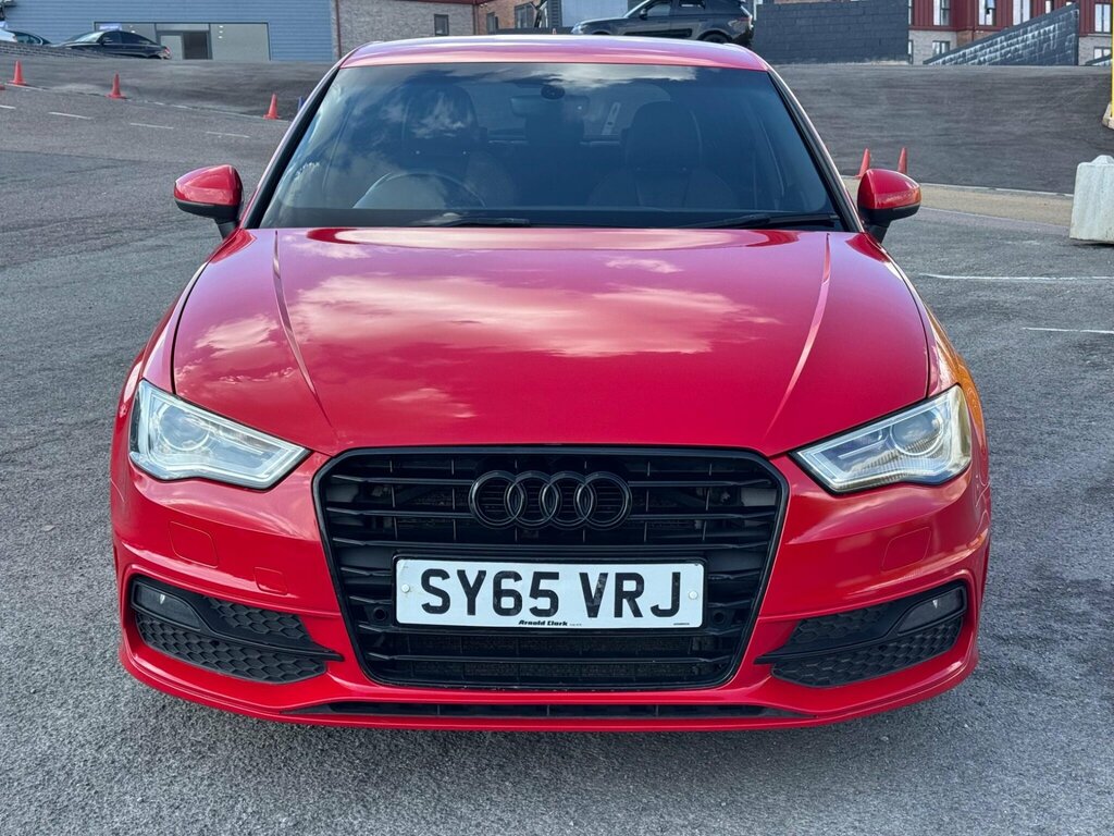 Audi A3 2.0 Tdi S Line Sportback Euro 6 Ss SY65VRJ Red #3