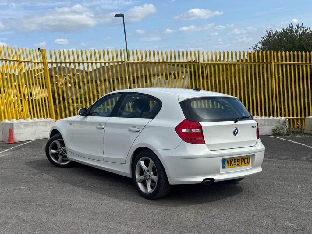 BMW 1 Series 2.0 118D Sport Euro 5 White #2