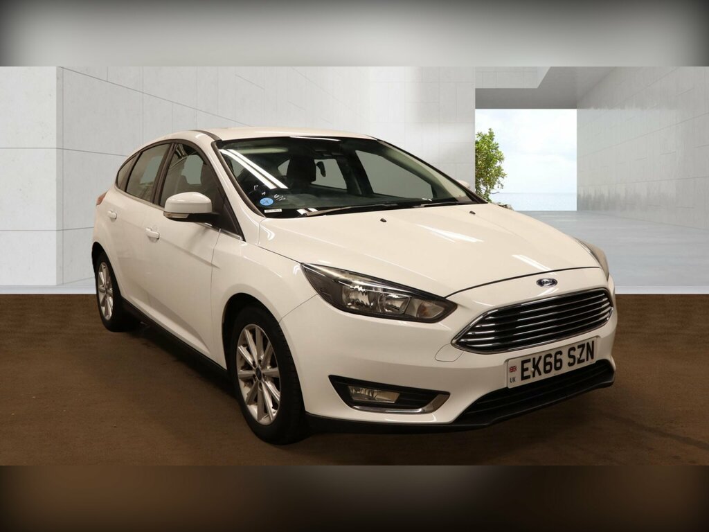 Ford Focus 1.0T Ecoboost Titanium Euro 6 Ss White