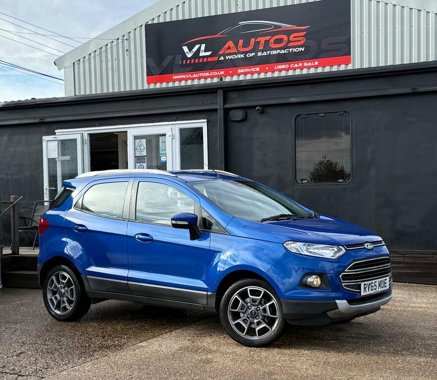 Ford Ecosport Suv 1.0T Ecoboost Titanium 2Wd Euro 5 Ss 2 Blue