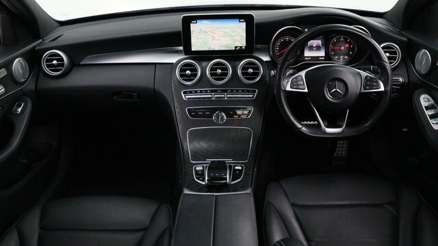 Mercedes-Benz C Class 2.1 C220d Amg Line Premium Plus Saloon Diese Blue