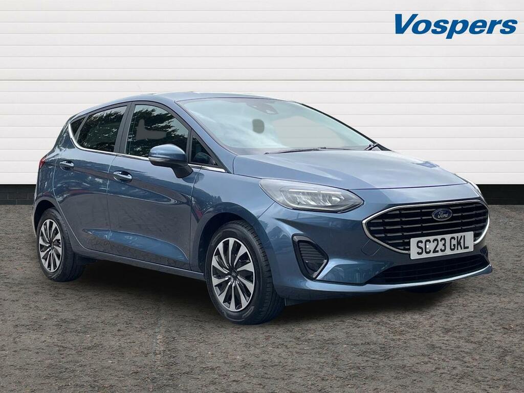 Ford Fiesta 1.0 Ecoboost Titanium SC23GKL Blue