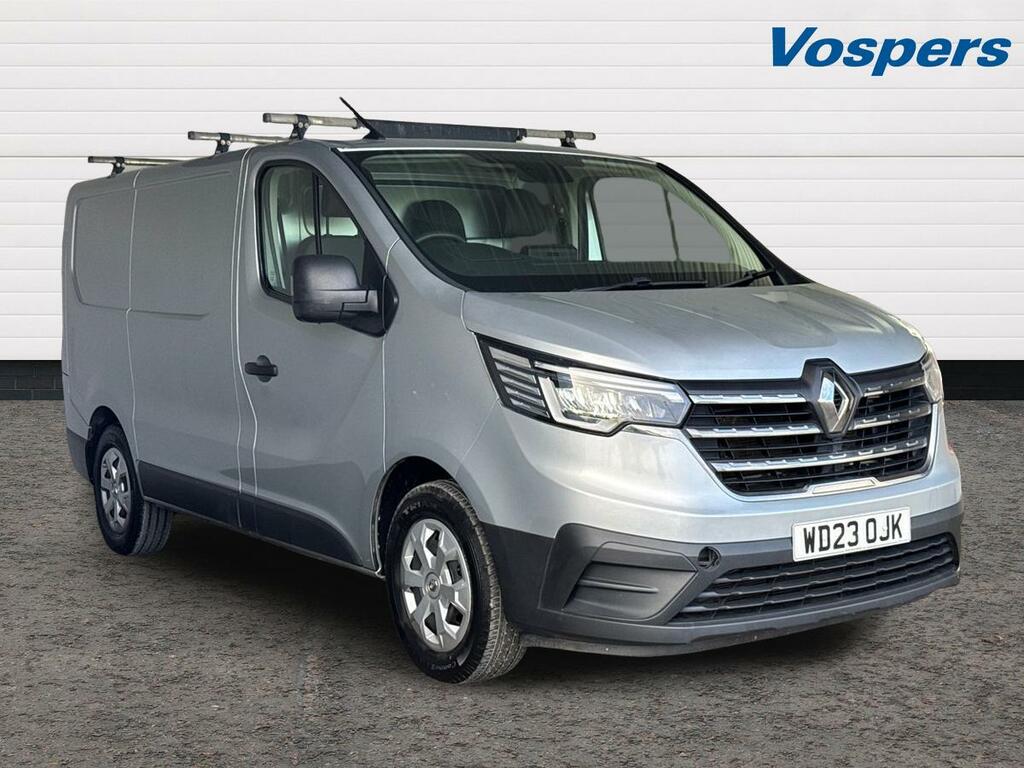Renault Trafic Sl30 Blue Dci 130 Advance Van Silver