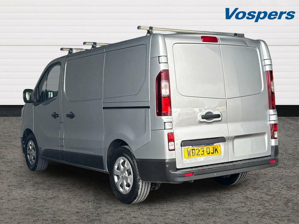 Renault Trafic Sl30 Blue Dci 130 Advance Van WD23OJK Silver #5