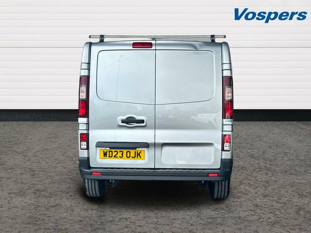 Renault Trafic Sl30 Blue Dci 130 Advance Van WD23OJK Silver #4