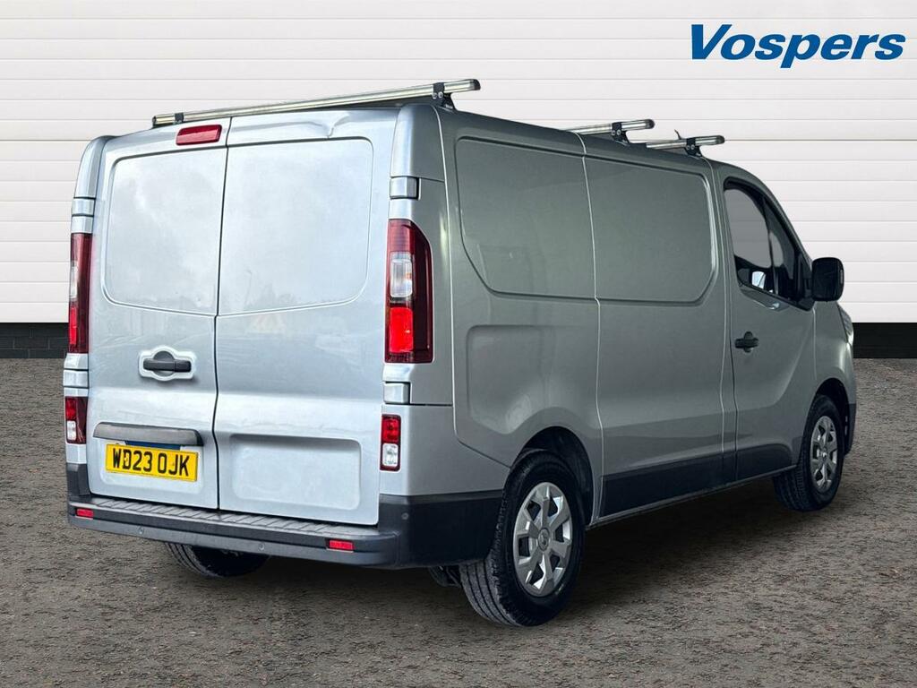 Renault Trafic Sl30 Blue Dci 130 Advance Van WD23OJK Silver #3