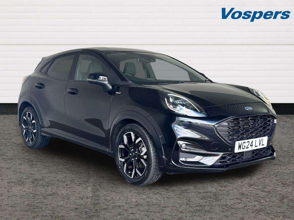 Ford Puma 1.0 Ecoboost Hybrid Mhev 155 St-line X Black