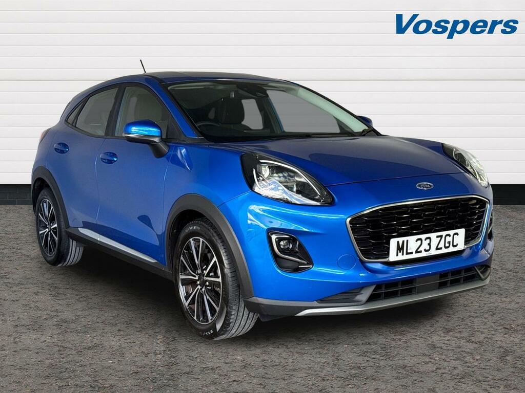 Ford Puma 1.0 Ecoboost Hybrid Mhev 155 Titanium Blue