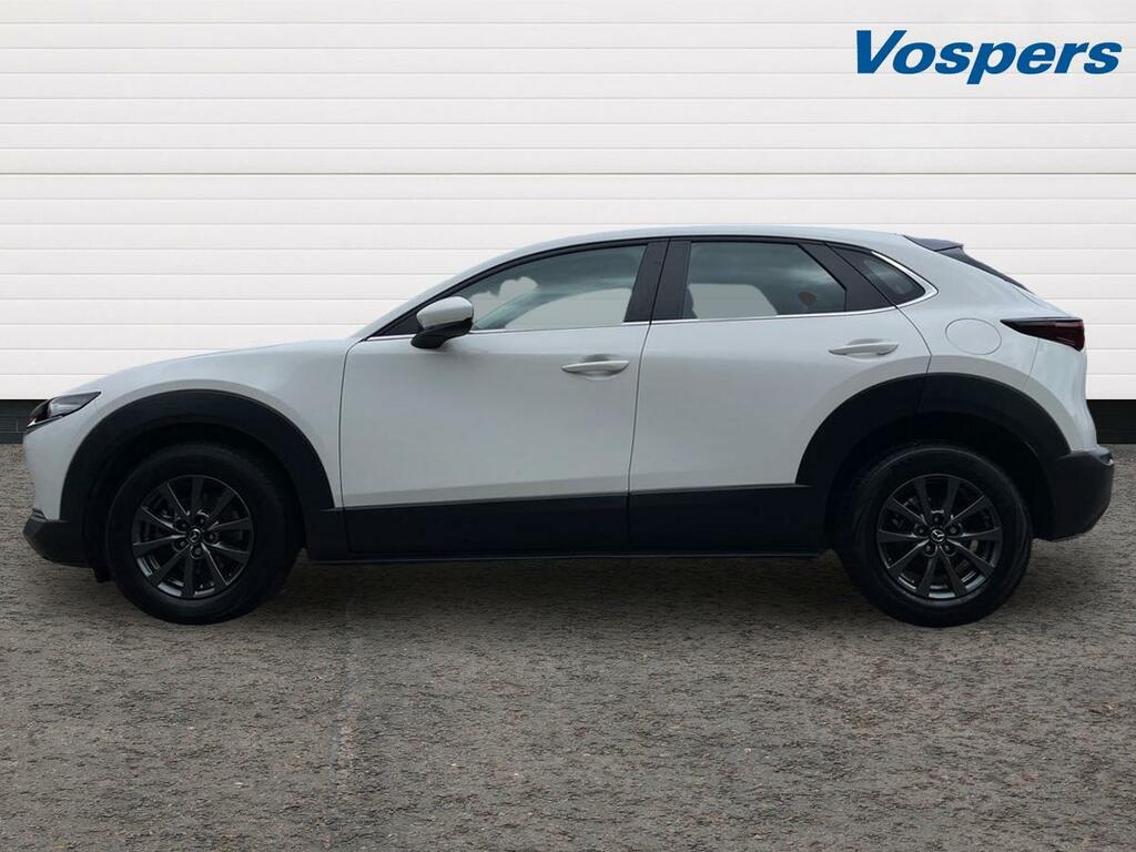 Mazda CX-30 2.0 E-skyactiv G Mhev Prime-line WK73GJV White #4