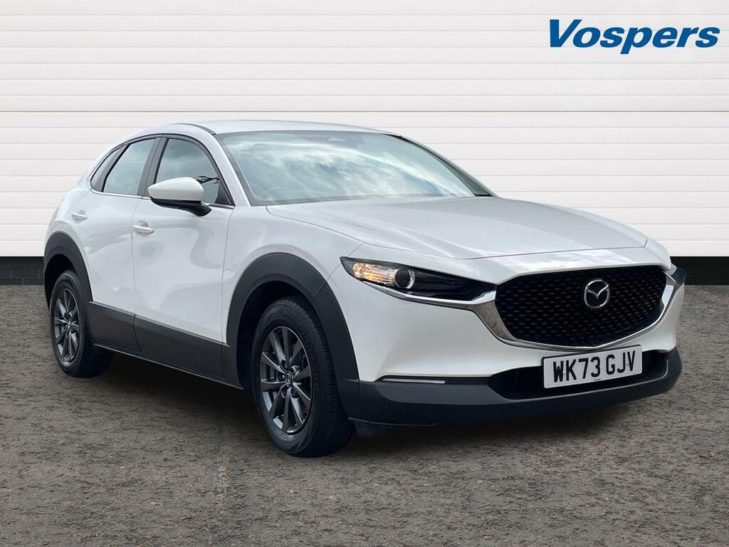 Mazda CX-30 2.0 E-skyactiv G Mhev Prime-line WK73GJV White