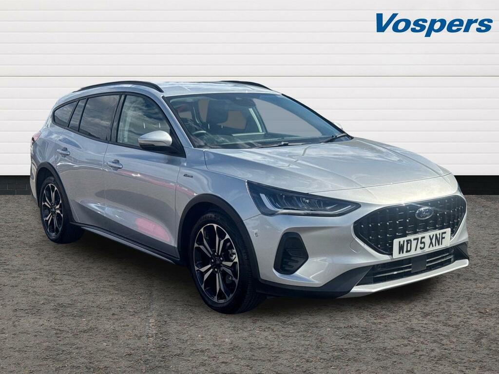 Ford Focus 1.0 Ecoboost Hybrid Mhev 155 Active X Silver