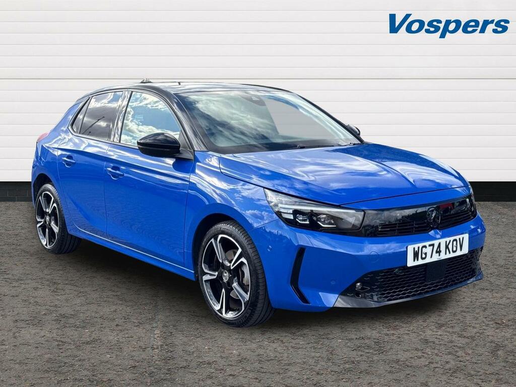 Vauxhall Corsa 1.2 Turbo Ultimate WG74KOV Blue