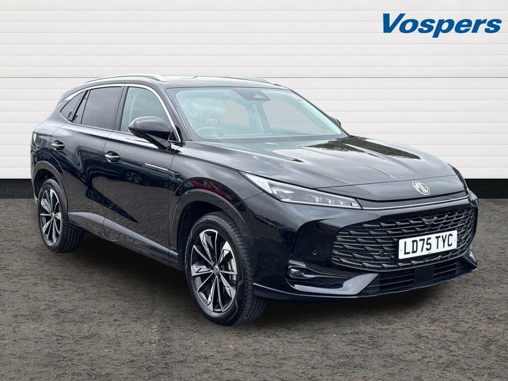 MG HS 1.5 T-gdi Hybrid Trophy Black