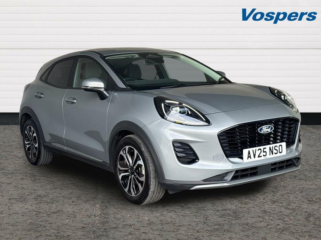 Ford Puma 1.0 Ecoboost Hybrid Mhev Titanium Silver