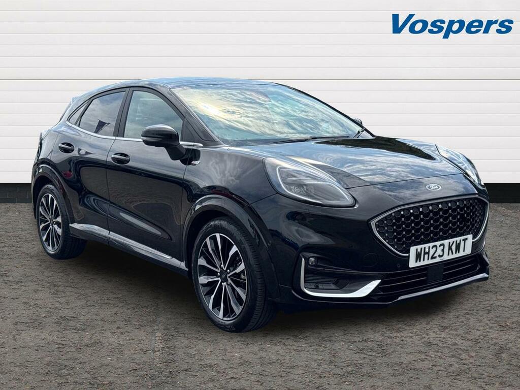 Ford Puma 1.0 Ecoboost Hybr Mhev 155 St-line Vignale Dct Black