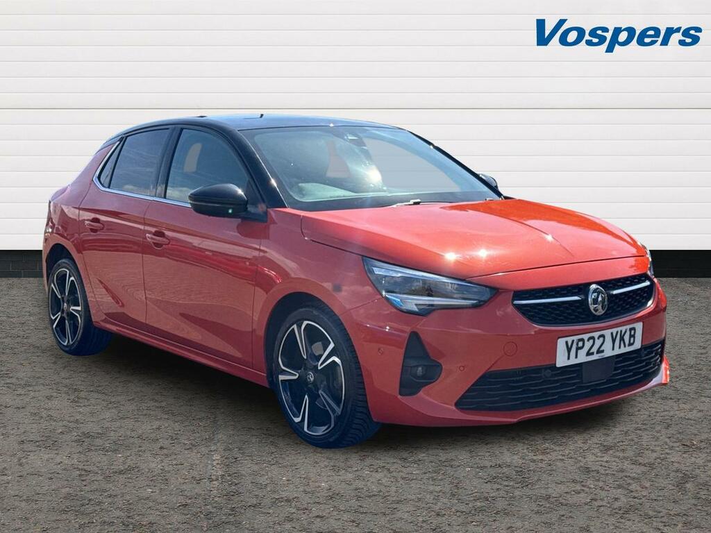 Vauxhall Corsa 1.2 Turbo Ultimate YP22YKB Orange
